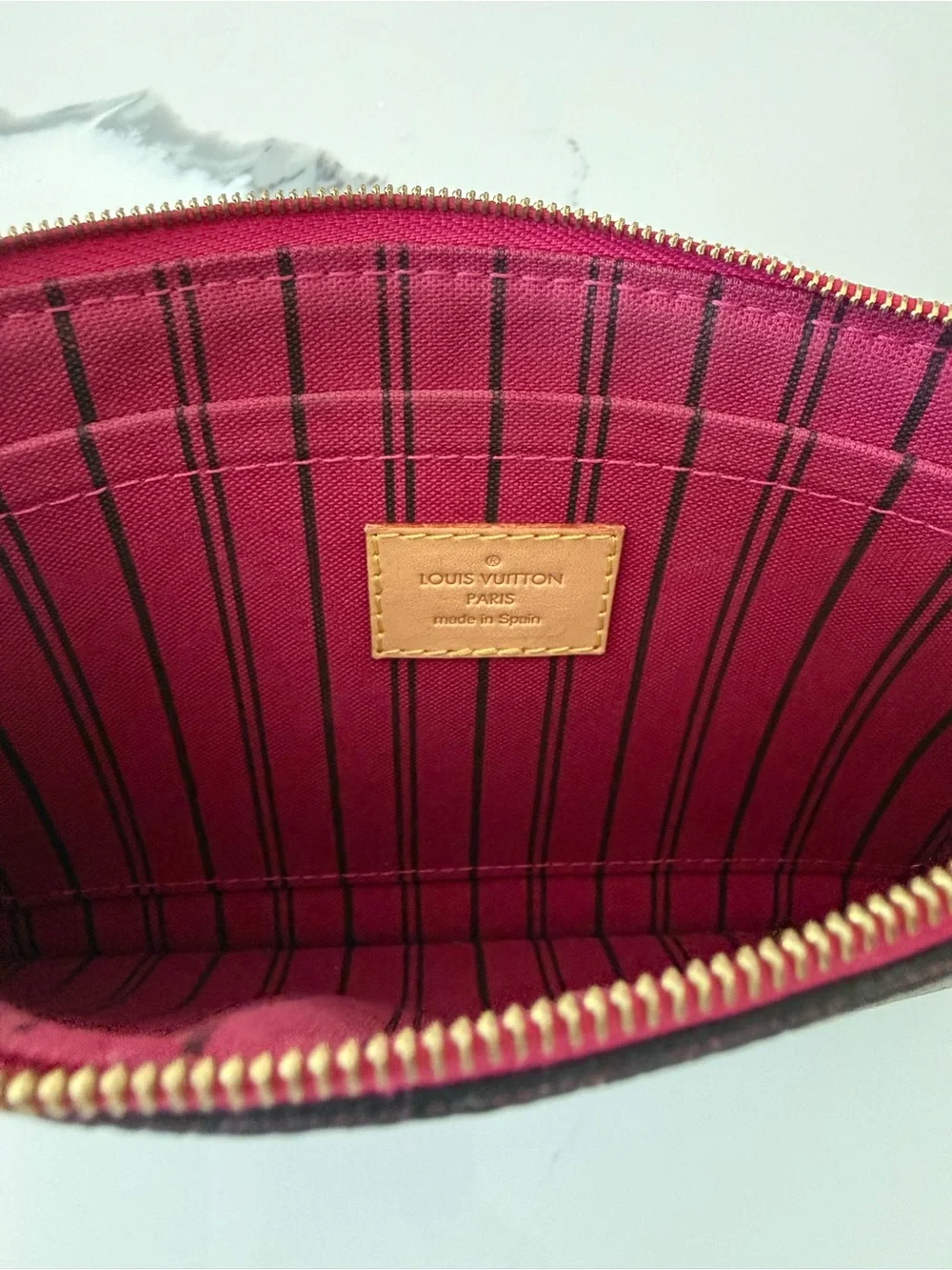 Louis Vuitton canvas coated
